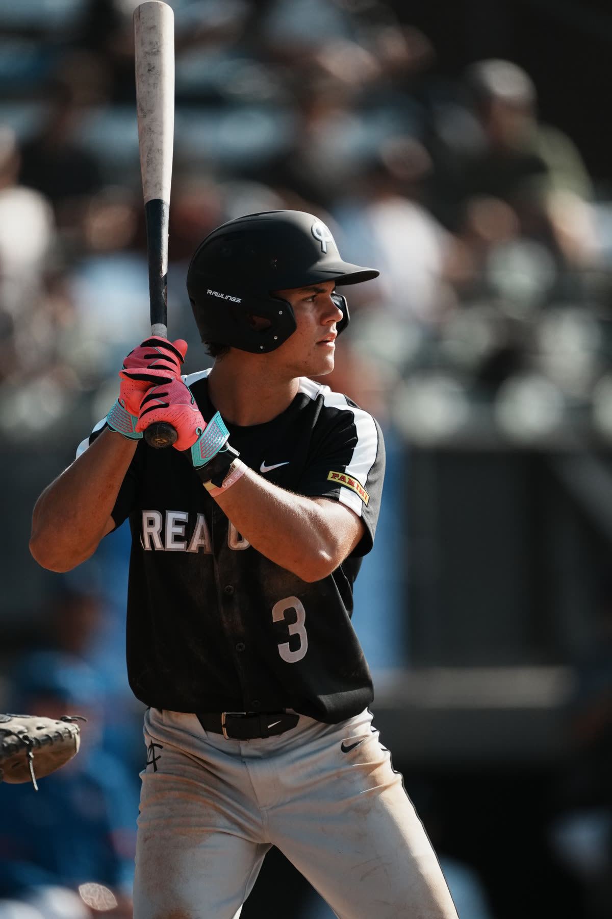 Batter in the on-deck circle